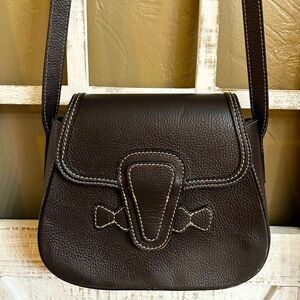 Italian RFID Anti Theft Saddle Two Way Bag